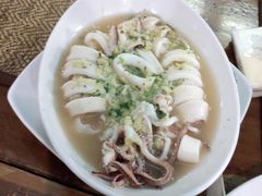 柠檬蒸鱿鱼-自然餐厅(Phuket)