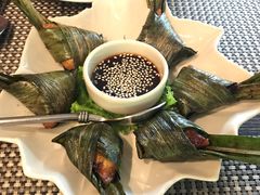 蕉叶炸鸡Ghai&nbsp;Haw&nbsp;Bai&nbsp;Dtoey-Ruen Urai