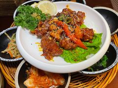 香辣炸鸡块-三代烤肉(保利广场店)