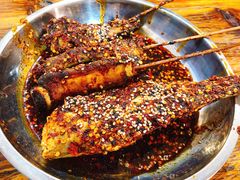 烤巴掌耗儿鱼-袁师傅烤肉(弹子石店)