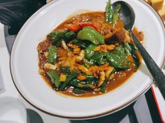 辣椒炒肉-煜丰汴京烤鸭(福彩路店)