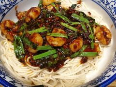红虾酱虾仁拌面-顺丰面馆(打浦店)