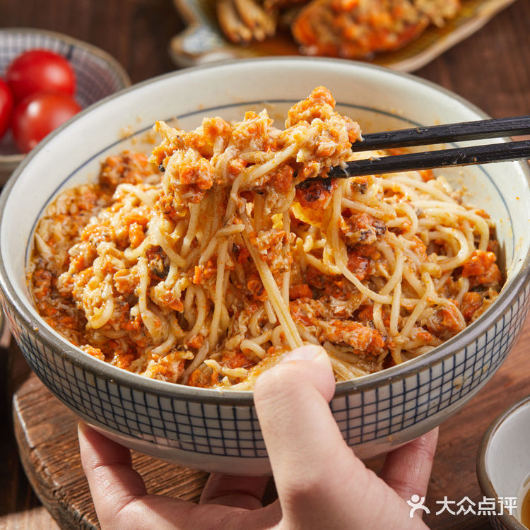 成都Top1蟹黄面|每碗12只蟹