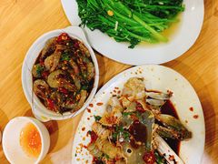 清炒空心菜-长平肥姐白粥·海鲜打冷