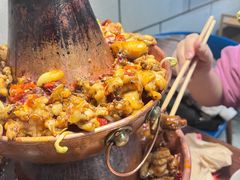 -超越炭火牛蛙火锅鸡(河东店)
