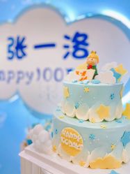 -11 Baby百日宴生日气球创意布置