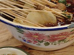 -拈签一笑黄牛肉辣卤串串