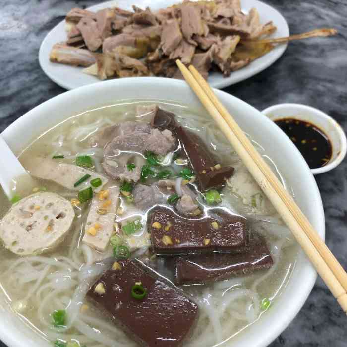 正宗揭阳桐坑林记粿条-"上周末早上在家搞完卫生,洗个澡.懒得煮饭.