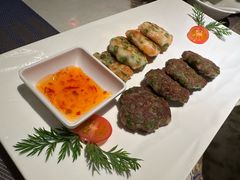 虾饼牛肉饼拼盘-巡味顺德菜(龙华壹方城店)
