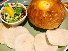 薄切牛肉流心蛋黄芝士圆法包-CHINCHIN 青青·泰国料理(万象食家店)