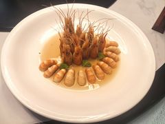 陈年花雕熟醉虾-勺园中餐厅