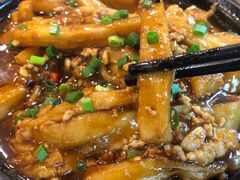 鱼香茄子煲-黄但记老店·陈村粉食府