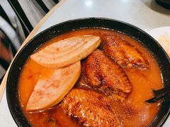 番茄浓汤鸡翅猪扒通粉-华嫂冰室(尖沙咀店)
