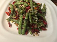 干煸四季豆-绿茶餐厅(蓝色港湾店)