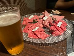 松阪牛6種牛肉拼盤-松阪牛焼肉M(法善寺横丁店)