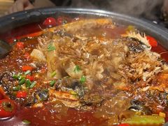 -探鱼·鲜青椒爽麻烤鱼(天一广场店)