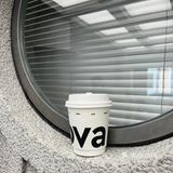 黑白色系很酷的咖啡店☕️｜今天喝冰美式🧊