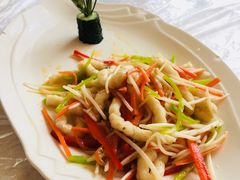 五彩刀鱼丝-新镇江酒家(南京西路店)