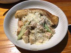 芥末籽奶油慢煎菇扒意大利面-BE BRIGHT KITCHEN(正佳广场店)