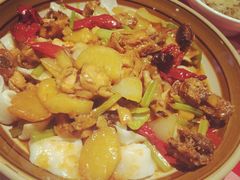 伊犁辣皮子烩大盘鸡-西贝莜面村(近铁城市广场店)