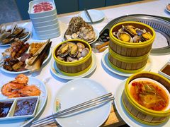 -绿岛港轩海鲜烤肉涮锅自助餐厅