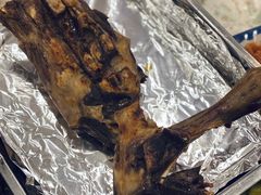 烤羊腿-老猎户炭火锅羊汤(万达店)