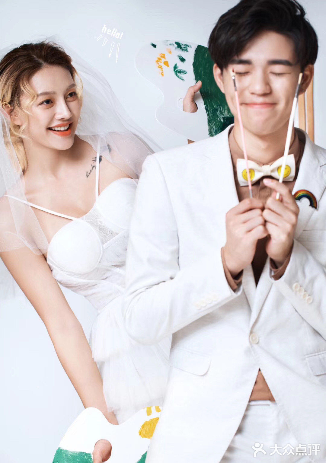 超好看的婚纱照