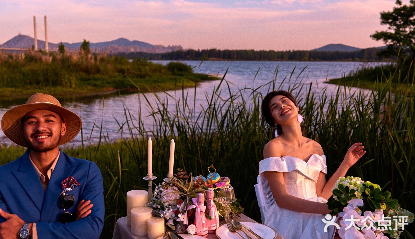 于夏日私奔，电影感森系婚纱照，浪漫出逃