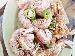 椒盐濑尿虾-贞姨美食·老字号海鲜大排档