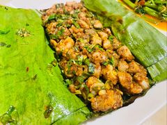芭蕉叶烧鸡脚筋-呐咪傣园·云南菜(石厦店)