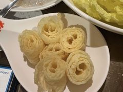 炸豆衣卷-七欣天(诸暨苎萝万风西楼店)