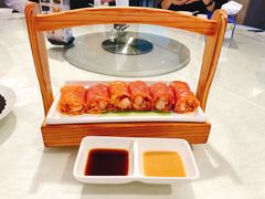 鲜虾红米脆皮肠粉-安蒂娅.悦景轩中餐厅(西乡店)