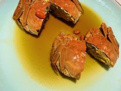 枸杞菊花熟醉蟹-蟹榭(静安寺晶品商场店)