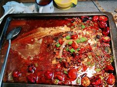 -探鱼·鲜青椒爽麻烤鱼(天河优托邦店)