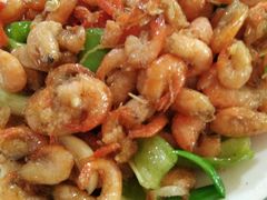 爆炒野生河虾-香乡美食府特色肥西老母鸡(三河古镇店)