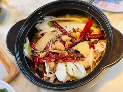 招牌椒麻鸡-绿茶餐厅(龙井船宴· 品牌总店)