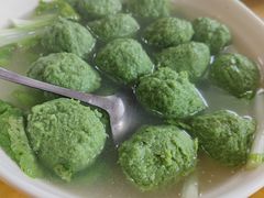 翡翠圆子汤-柏合黄记豆腐皮饭店
