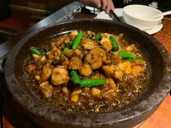 酱爆石锅蛙-绿茶餐厅(华联万柳店)