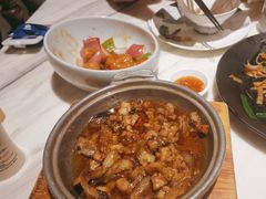 咸鱼板筋茄子煲-岭南真味·匠心粤菜(K11店)