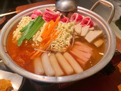 泡菜肥牛部队锅-春熙台韩国料理·章鱼肥牛(西丽店)