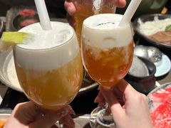 马蹄竹蔗水-捞王锅物料理(上海世茂广场店)