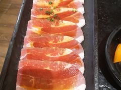 调味猪五花-九田家黑牛烤肉料理(石路天虹店)
