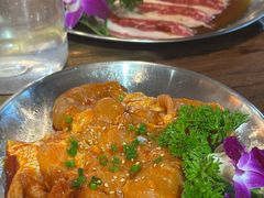 -明洞阿姨·韩式酱蟹烤肉·创意料理(三元桥店)