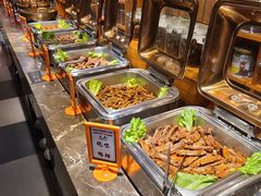 自助取餐区-大山炭火烤肉自助(百盛步行街广场店)