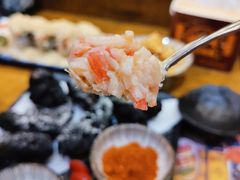 黄金海胆蟹壳烧-仙隐小鹿料理食堂(沙市人信汇店)