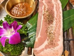 -明洞阿姨·韩式酱蟹烤肉·创意料理(三元桥店)