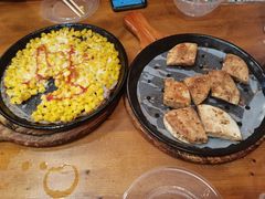 料理烤芝士玉米粒-老东镇啤酒屋海鲜加工·蒸汽海鲜·海鲜烧烤(台东店)