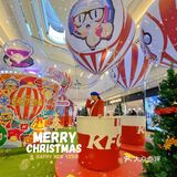 青岛拍照㊙️KFC炸鸡圣诞季✅带你坐上热气球