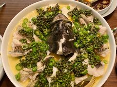 青青椒麻龙胆鱼-CHIC1699远洋私厨