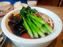 白灼菌菇菜心-新白鹿餐厅(城西银泰城店)